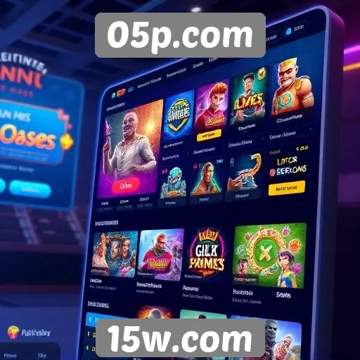Novas funcionalidades do site 05p.com para jogadores