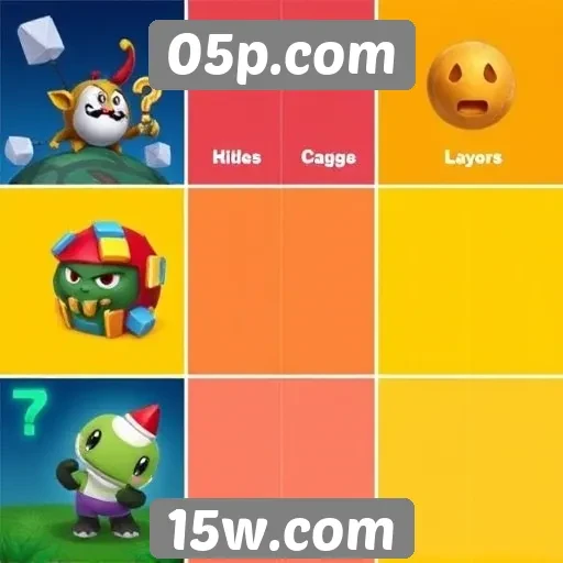 Comparativo entre jogos populares na plataforma 05p.com